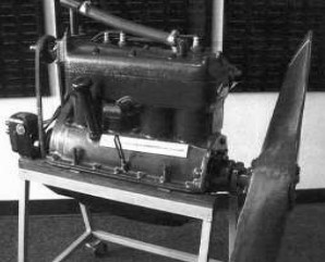 Ford T engine adapted for aviation