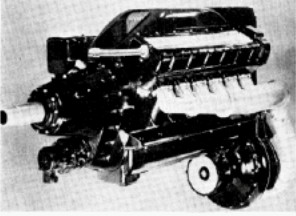 Ford V-12 scale model