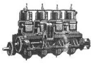 Fox four-cylinder engine