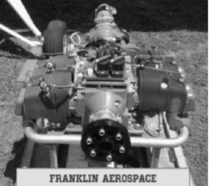 Franklin 4-cylinder boxer front view