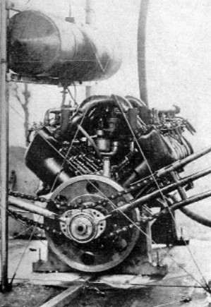 A-2, 55/60 HP on a Wright biplane