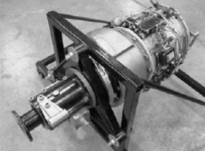 JFS-100 with PTO for the propeller
