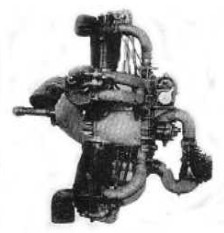 Vista lateral del Moore de 5 cilindros 