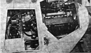 Corvair mounterd on an aircraft