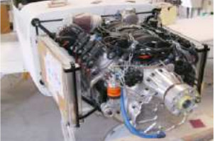 LS-1 with a Geared Drives gearbox