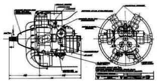 U-744 radial engine