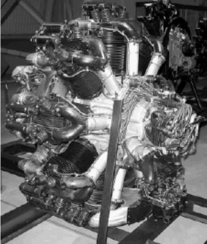 Gnome & Rhone, The Jupiter VIIIF, with three carburetors and supercharger
