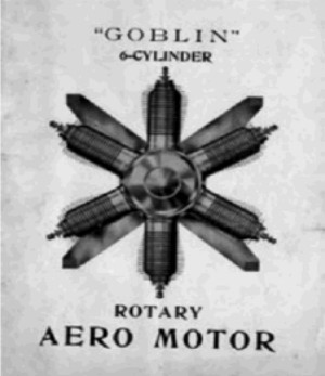 Motor radial rotativo de Goblin