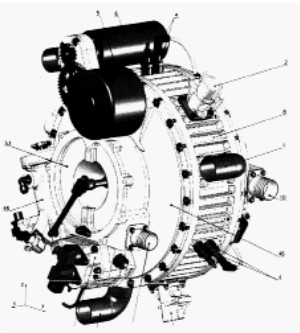 Ukrainnian rotary engine