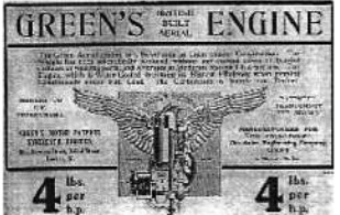 Green engine in an ad