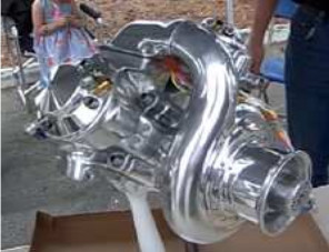 Very good mechanical appearance of the GSE 2V engine