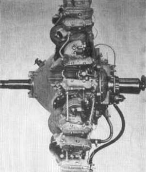 Side view of a Guiberson Diesel engine