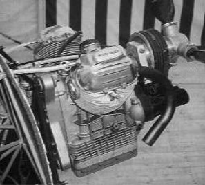 Another Guzzi V-engine on a ULM