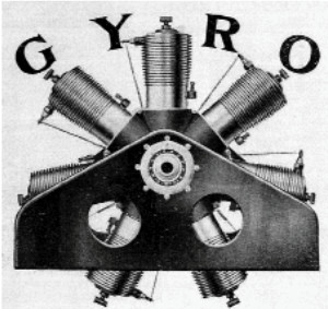 Gyro engine with support