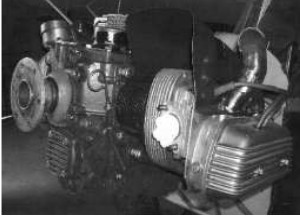 The HAPI engine seen from the left-front side
