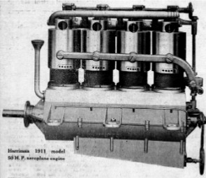 The 50 HP engine with a bigger oil casing