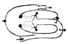 Schematic diagram for Hayot's pulsejet