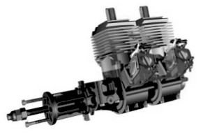 RR-258, Air-cooled and direct drive