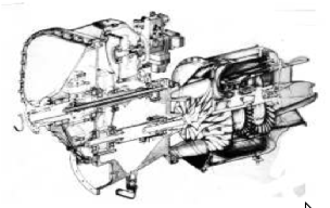 Alfa AR-318, cutaway drawing
