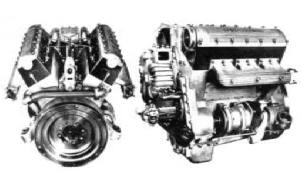 Beautiful design of Wifredo Ricart's V6 engine