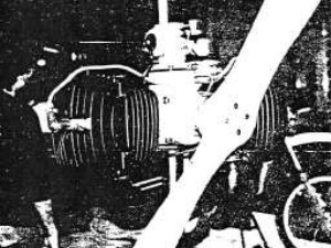 Motor Helios-Montesa con hélice