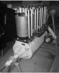 Motor de 4 cilindros de Henry Rougier