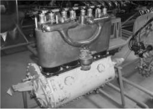 Henry Rougier's four-cylinder engine