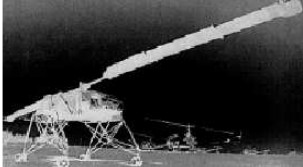 Hiller's flying crane with twin-ramjets on each blade