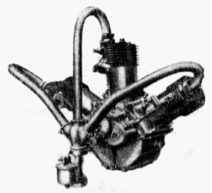 The 3-cylinder Hilz from the Schulze aircraft