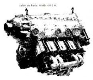 Hirth HM-8A presentado en un Salón de París