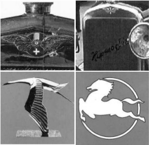 Symbols of Hispano-Suiza and ENASA-Pegaso
