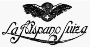 Logo in a catalog of a vehicle of Hispano Suiza