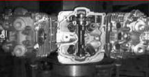 View of a cylinder head