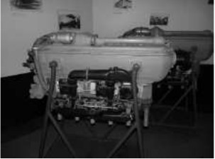 An authentic Gipsy Six engine