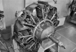 Motor radial no identificado de IAR
