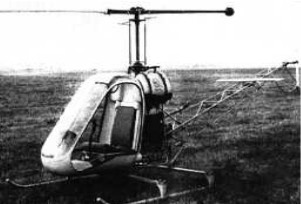 A Bo-103, single-blade with counterweight