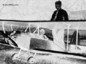 Motor Indian en el mini-avión Garbrick
