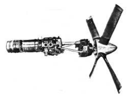 Allison T-56 with propeller