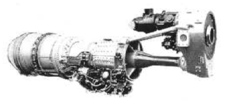Allison T61 with upper gearbox