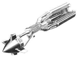 Allison T-78 cutaway drawing