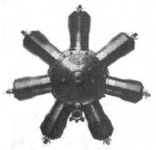 Isaacson 60-65 hp rotary engine, fig. 1