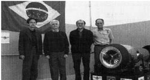 The human team in front of the ITA TR-3500