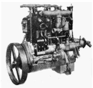 Un motor Itala de 1913