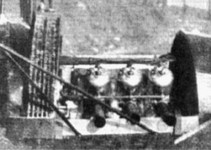 A Johnson engine on the Shaw Flying Boat