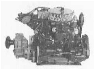 Joplin-Suzuki engine left side view
