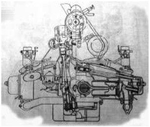 Jowett car engine