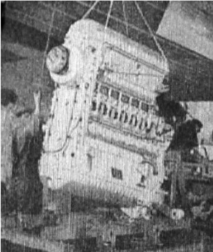 Junkers Jumo engine for the G-38