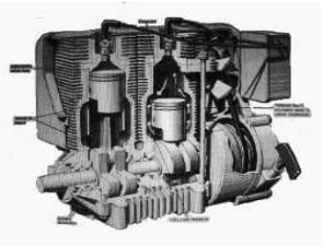 Kiekhaefer twin-cylinder cutaway
