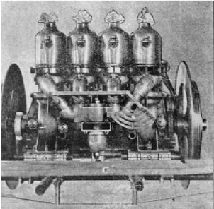 Kimball, Willbur - Motor de 4 cilindros en línea