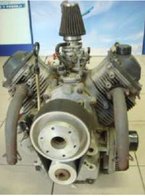 Adapted Kohler 2V engine